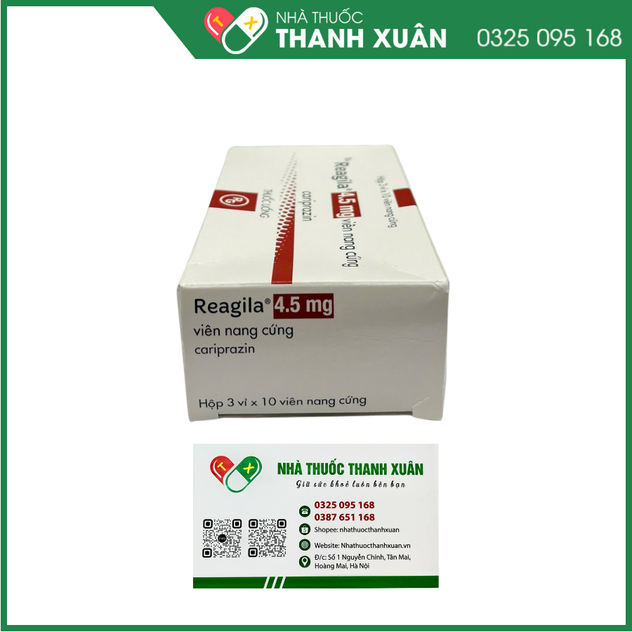 Reagila 4,5mg trị tâm thần phân liệt